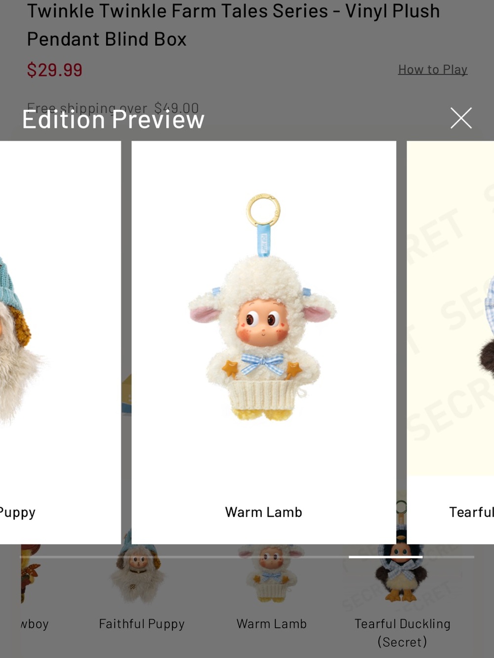 Twinkle Twinkle farm tales Warm Lamb